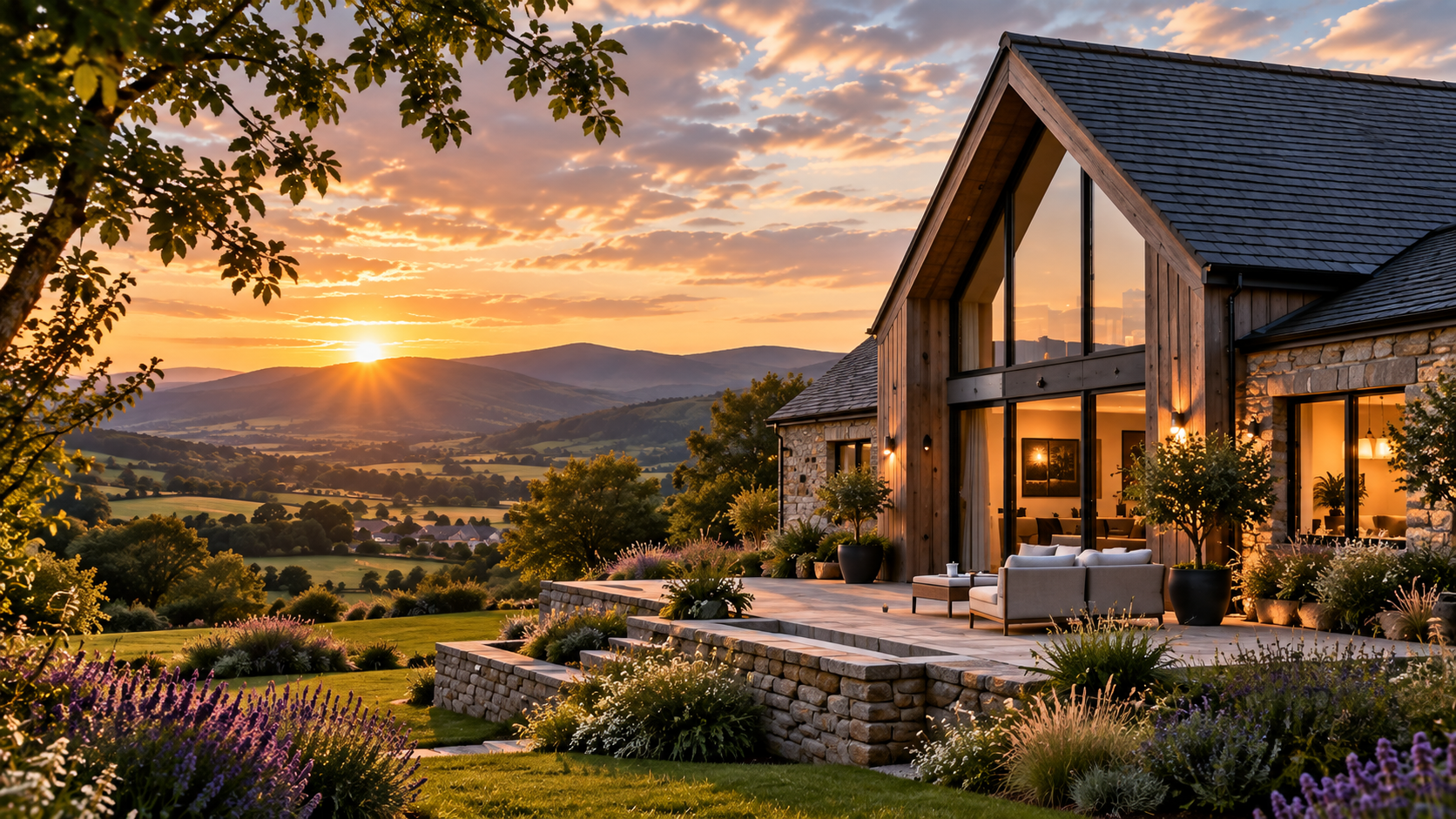 Bespoke rural home in the UK